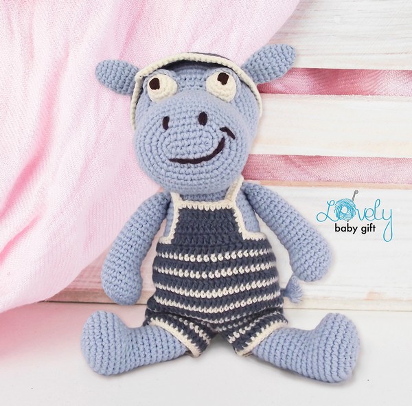 Free Crochet Free Hippo Amigurumi Pattern
