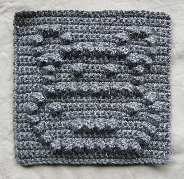 Free Crochet Hippo Bobble Chart Pattern
