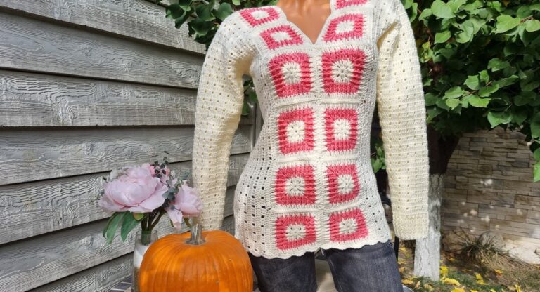 10 Free Crochet Pullover Patterns For Winter