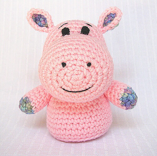 Free Crochet Shasta The Hippo Pattern