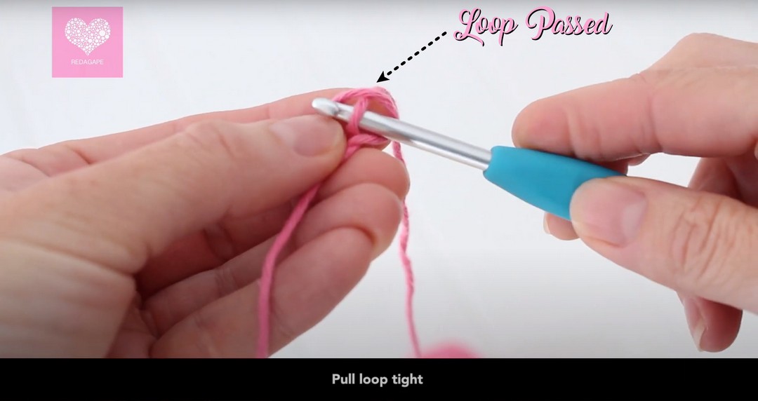 Step 6: Pull Loop Up By hook or Finger