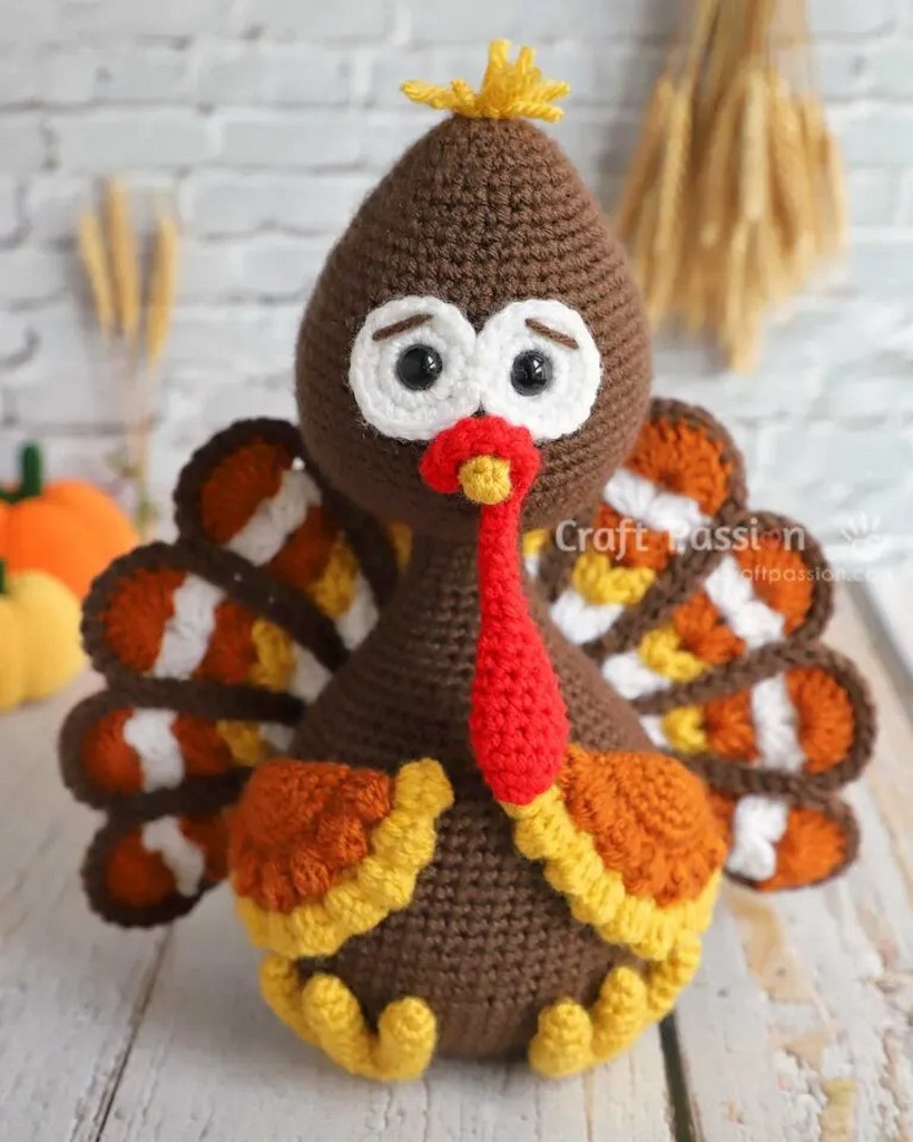 Tutt Turkey Amigurumi