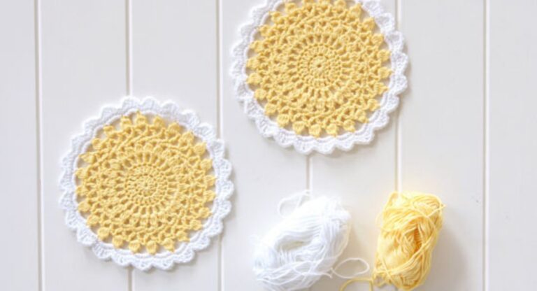 Free Crochet Sunshine Mandala Pattern For Summer