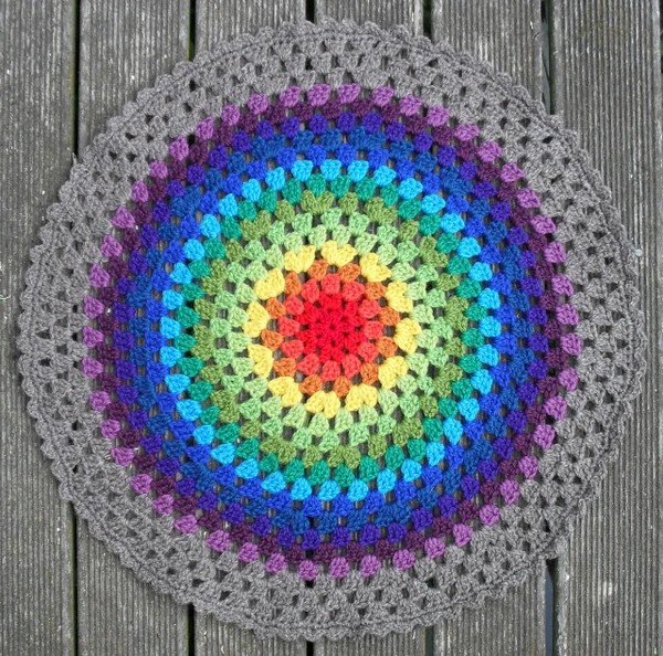 Crochet Granny Mandala Pattern 