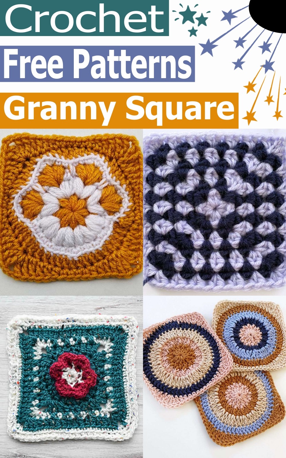Crochet Granny Square Patterns