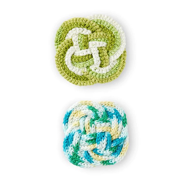 Crochet Knot Coaster Pattern