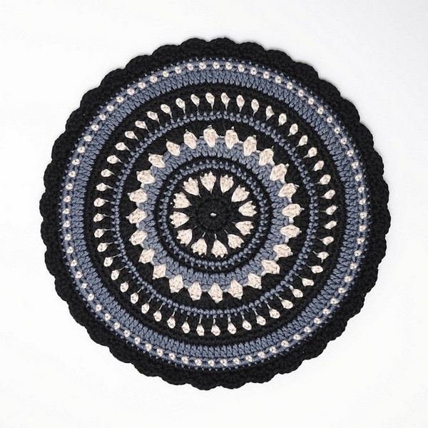 Crochet Mandala Drops Pattern