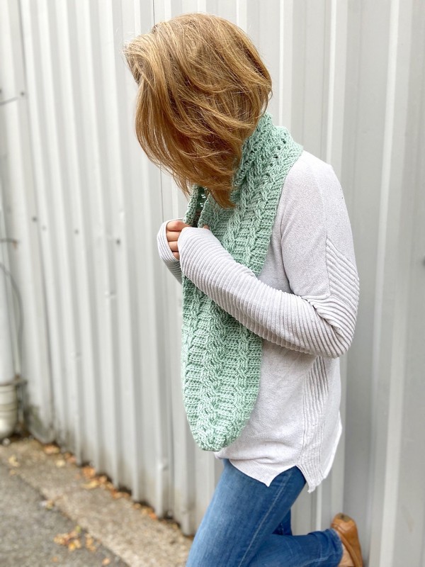 Cosy Mint Scarf