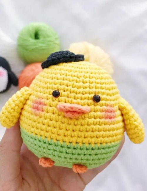 Crochet Baby Chicken Amigurumi