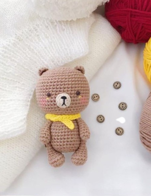 Crochet Baby Teddy Amigurumi Pattern