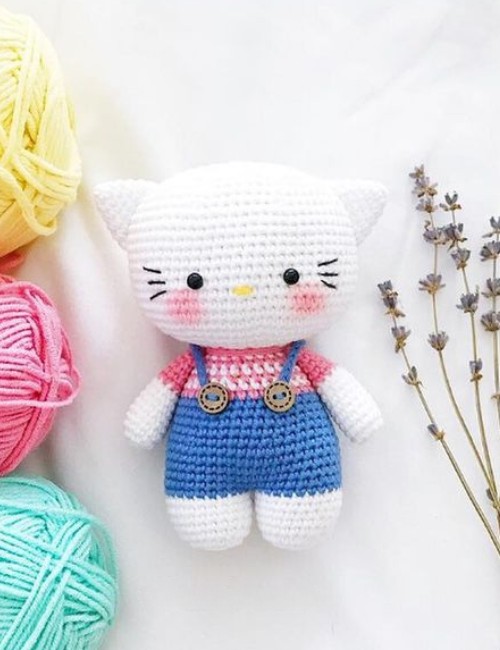Crochet Hello Kitty Amigurumi Pattern
