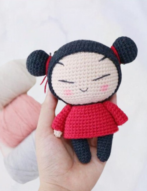 How to Crochet Pucca Amigurumi (Pattern For Novices)