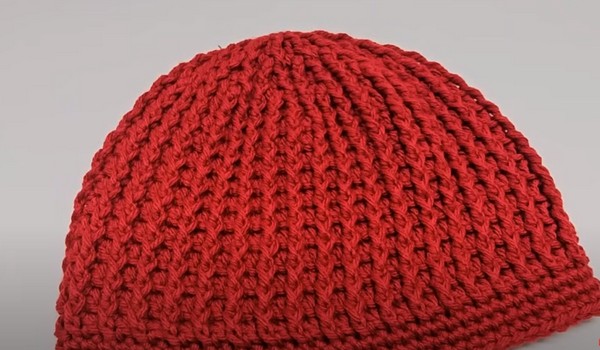 Easy Crochet Beanie For Man Or Woman