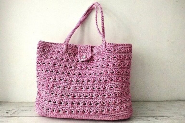 8 Free Double Crochet Bag Patterns For Beginners