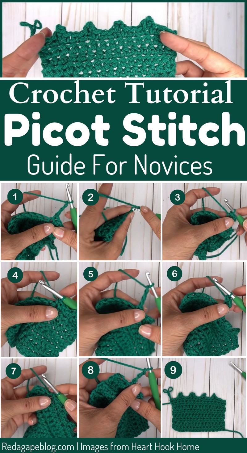 How to crochet picot stitch