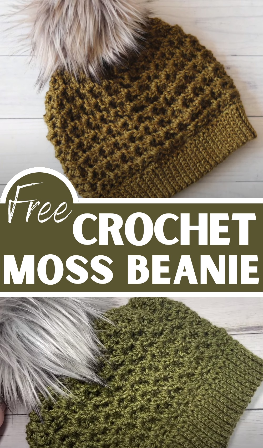 Moss Beanie Crochet Pattern