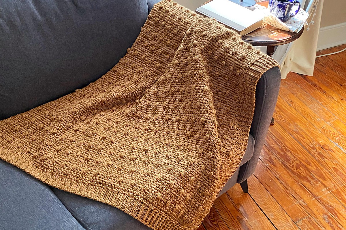 Puff Stitch Crochet Blanket Patterns Free