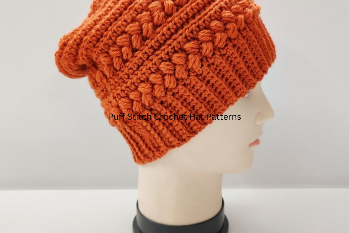 Puff Stitch Crochet Hat Patterns 1