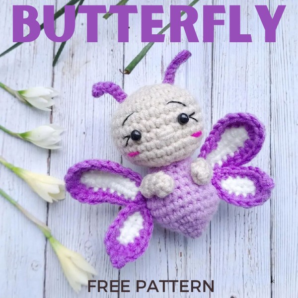 Free Crochet Butterfly Pattern