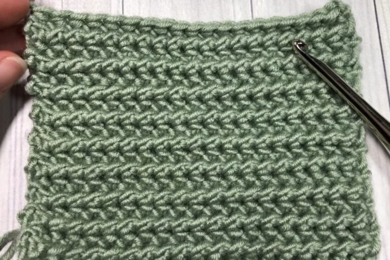 How to Half Double Slip Stitch (Step-by-Step Tutorial)