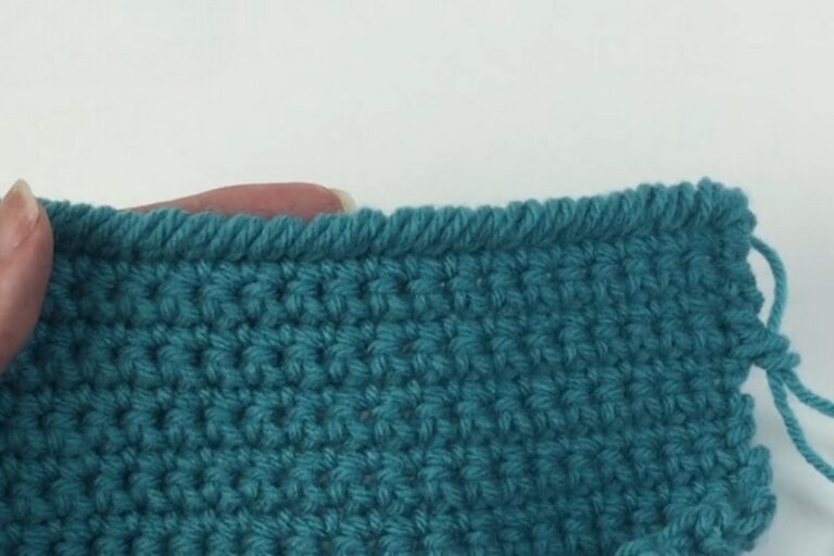 How to Reverse Single Crochet Stitch (aka Crab Stitch Edging)