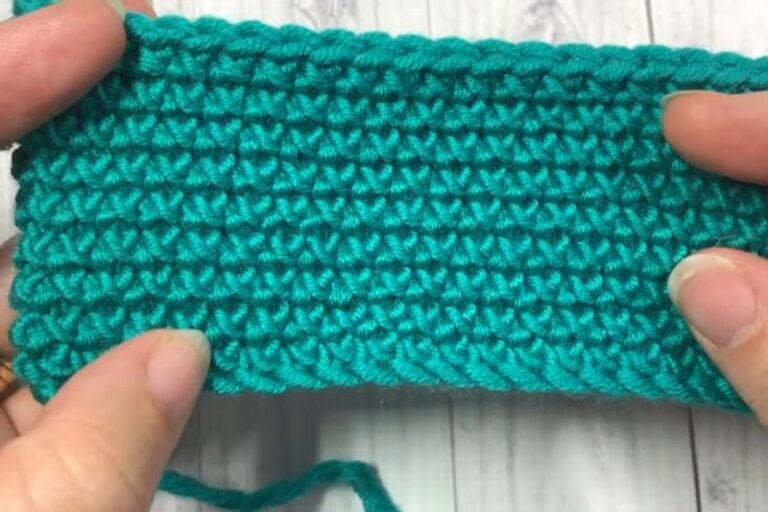 How to Single Crochet Cross Stitch (Step-by-Step Tutorial)
