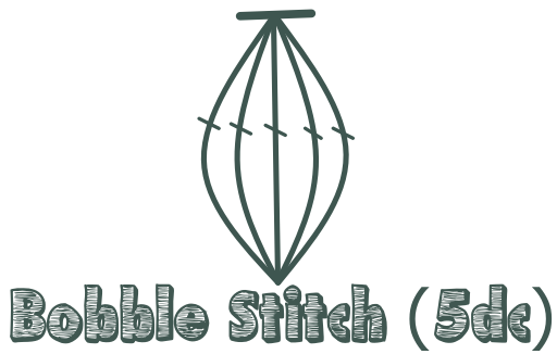 bobble stitch symbol
