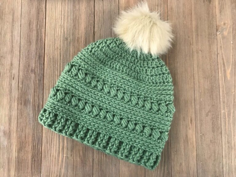 Bead Stitch Hat Pattern For Stylish Winter Protection