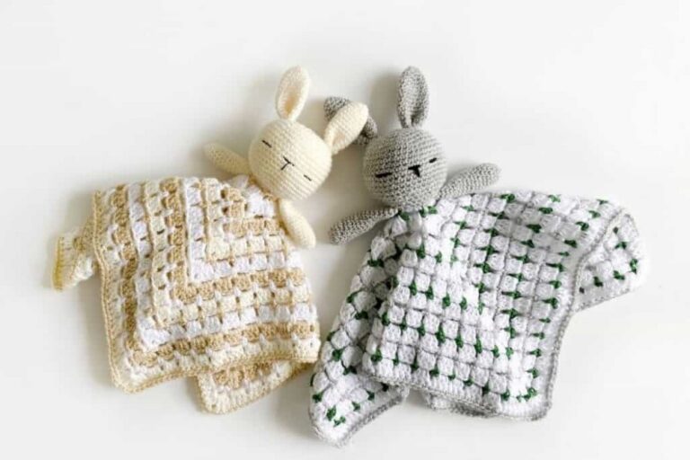 Crochet Bunny Lovey Free Pattern
