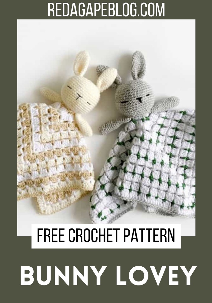 Crochet Bunny Lovey Pattern