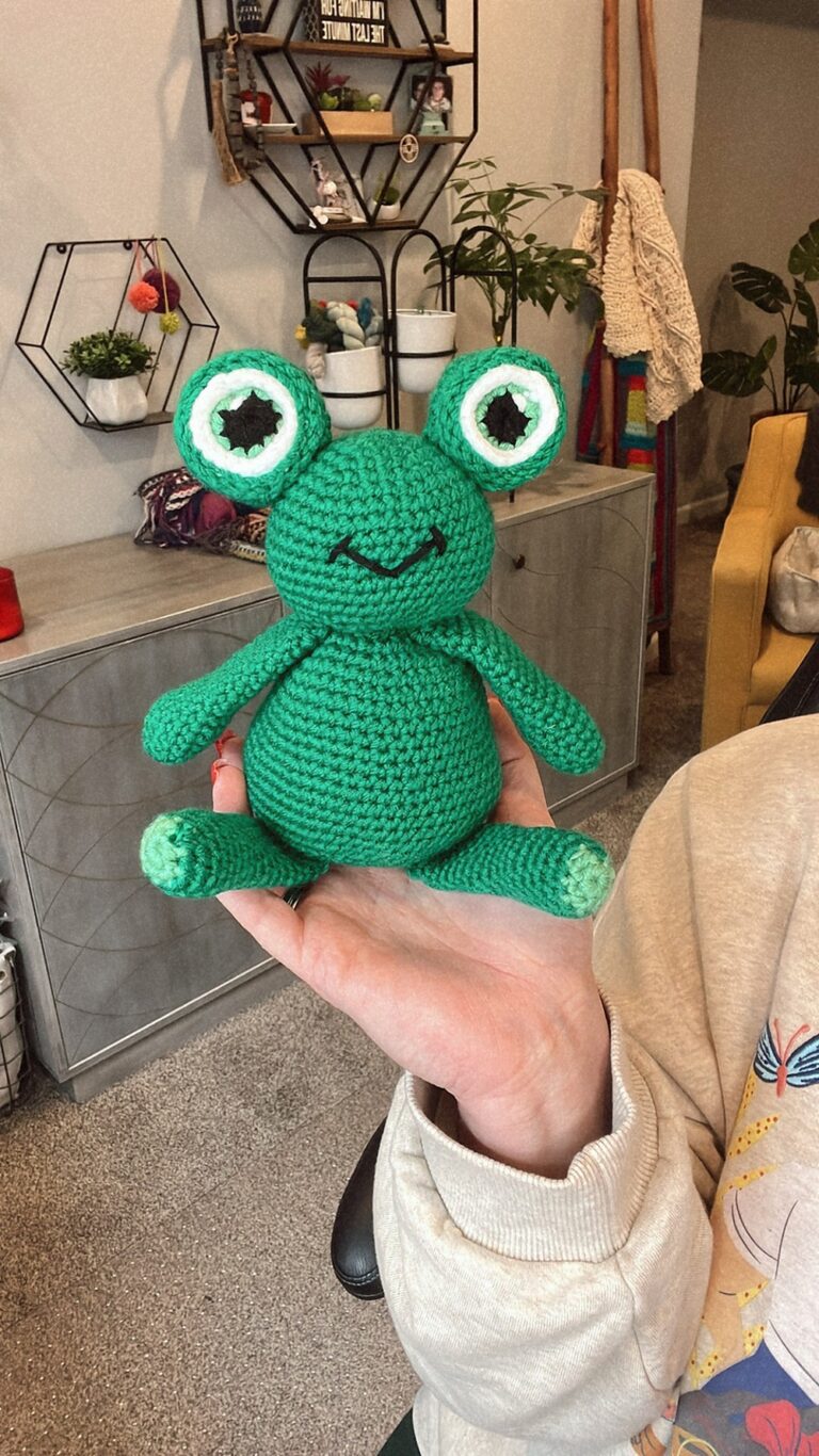 Crochet Frogging Friend Pattern Free