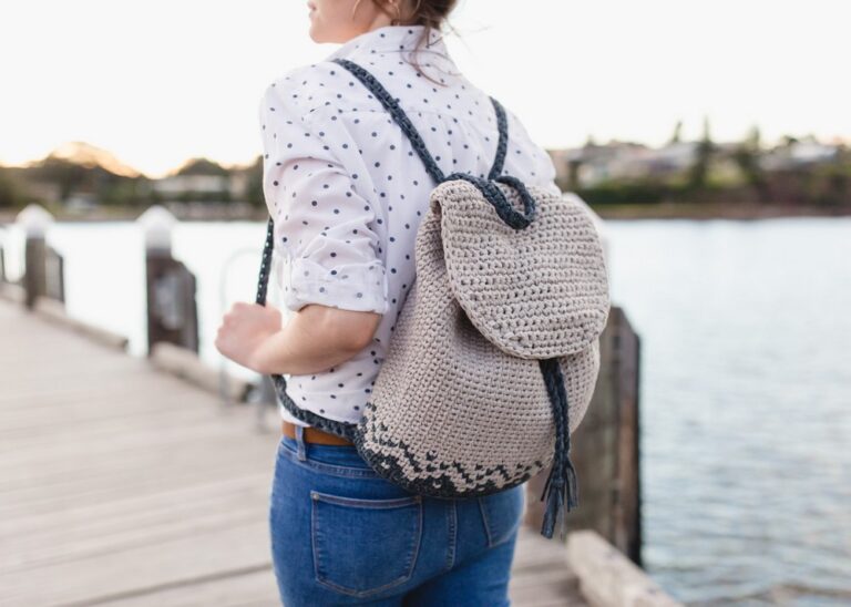 Easy Crochet Florence Backpack Pattern