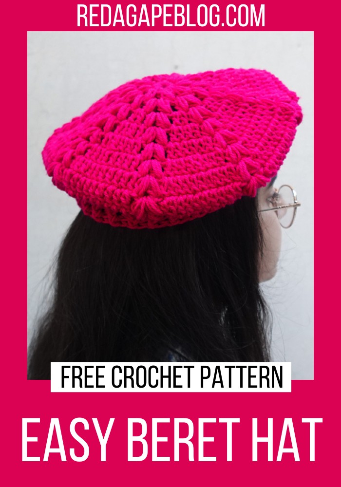 Free Crochet Easy Beret Hat Pattern