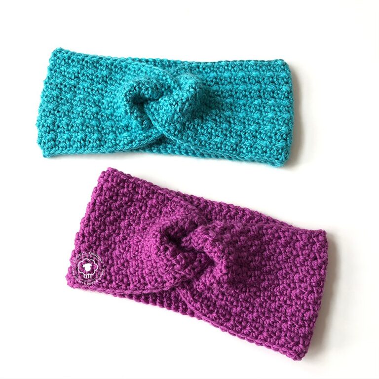 Katuna Earwarmer Crochet Pattern For Elegant Winter Defense