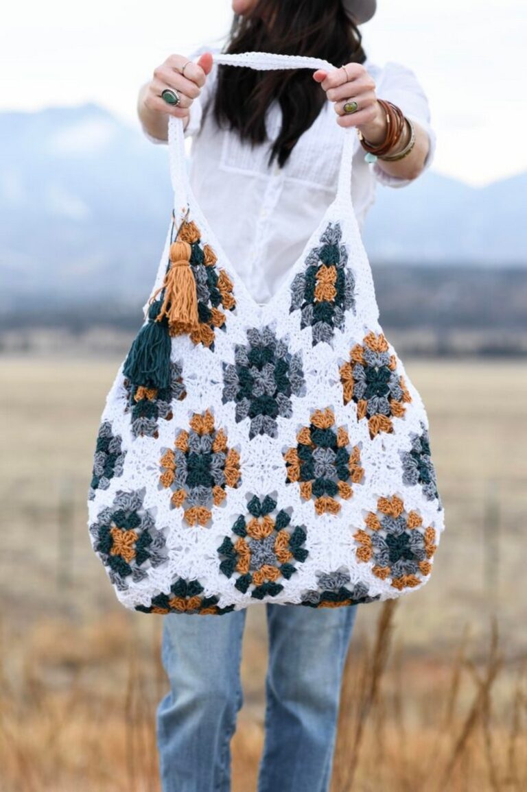 Magnolia Tote Bag Crochet Pattern