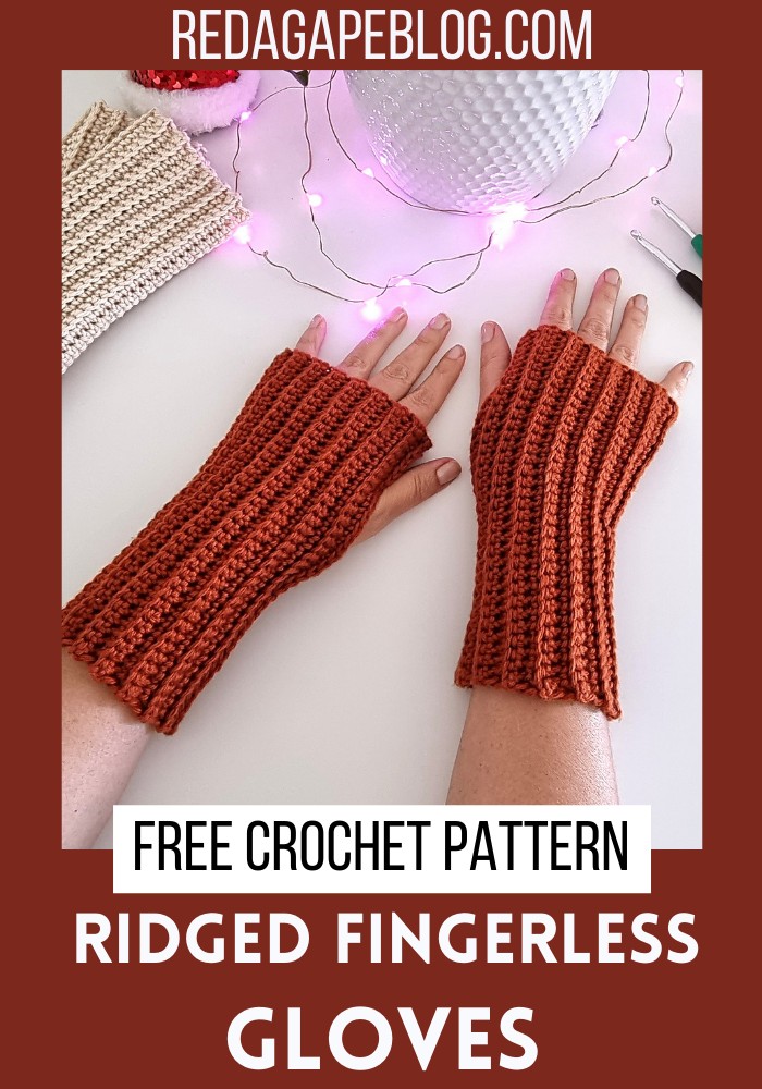 Ridged Fingerless Gloves
