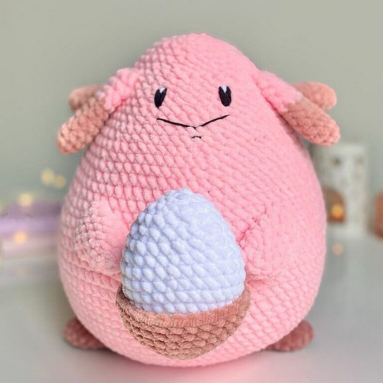 Cute Crochet Chansey Amigurumi Pattern