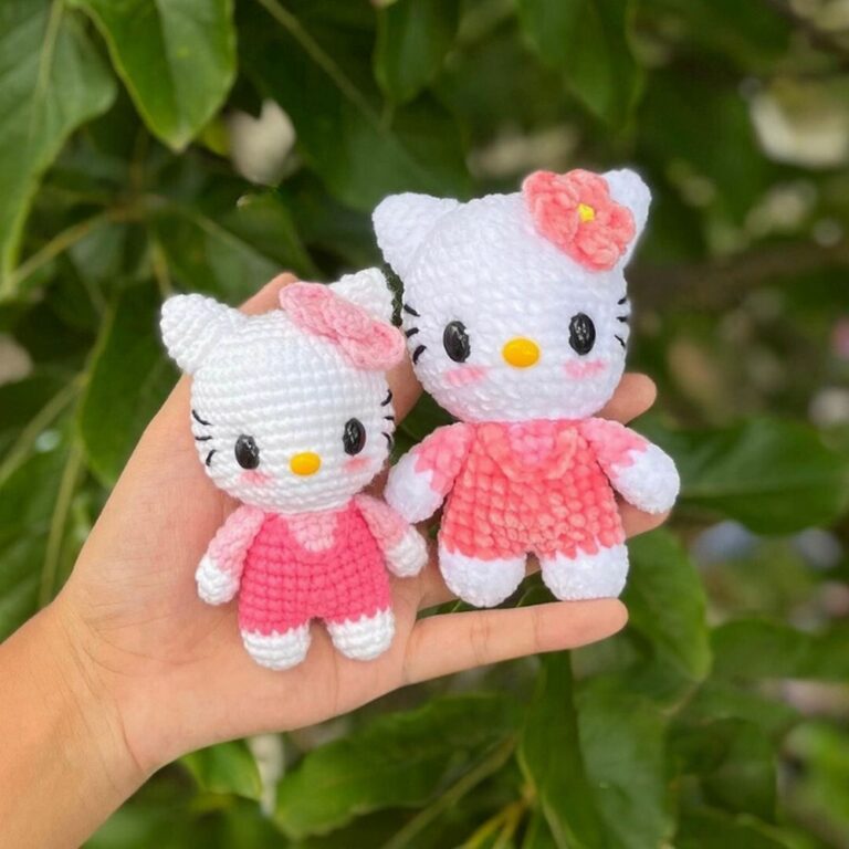 Simple Crochet Hello Kitty Pattern For Your Girl