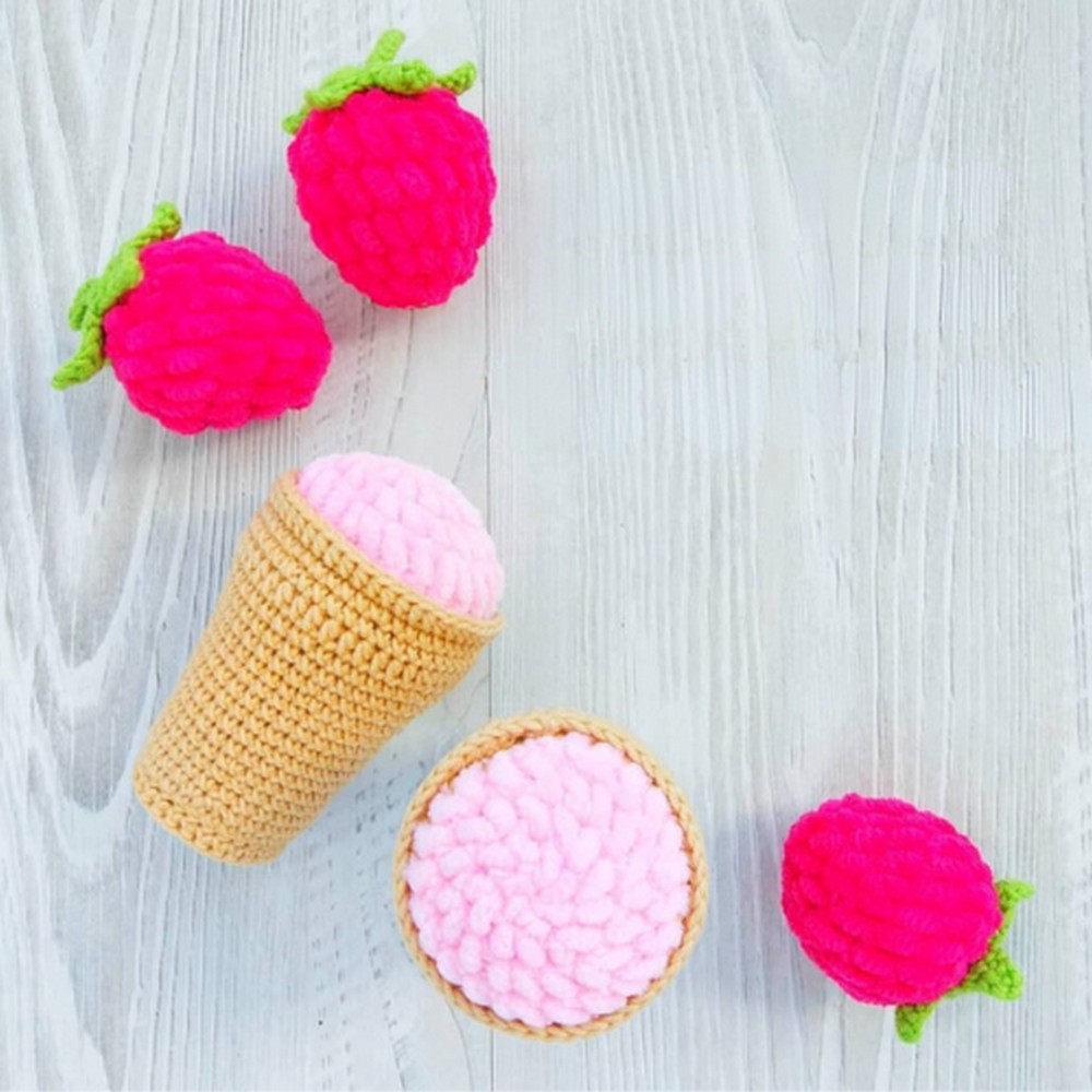 Crochet Ice Cream Pattern