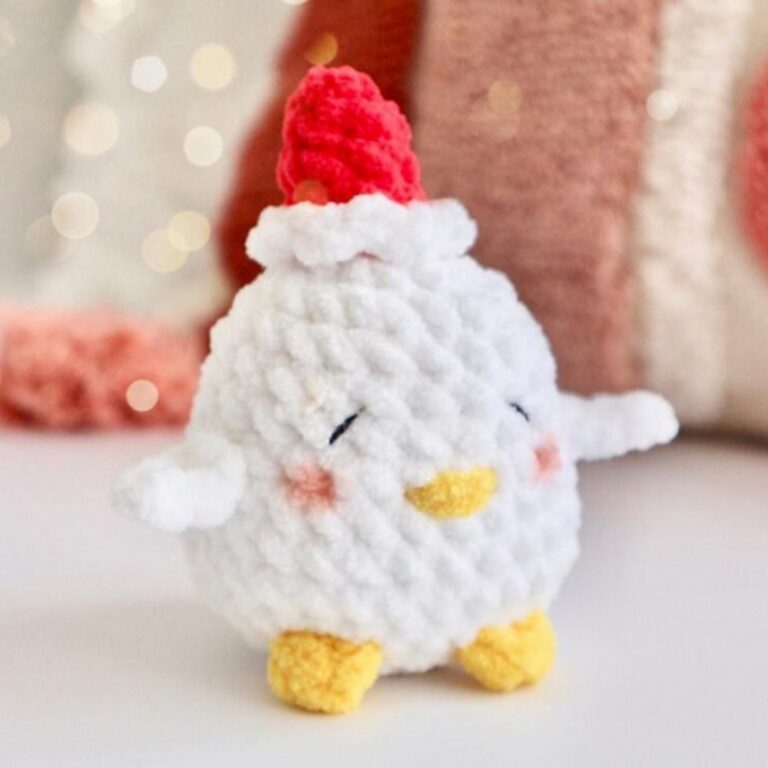 Soft And Cute Crochet Little Chicken Amigurumi Pattern