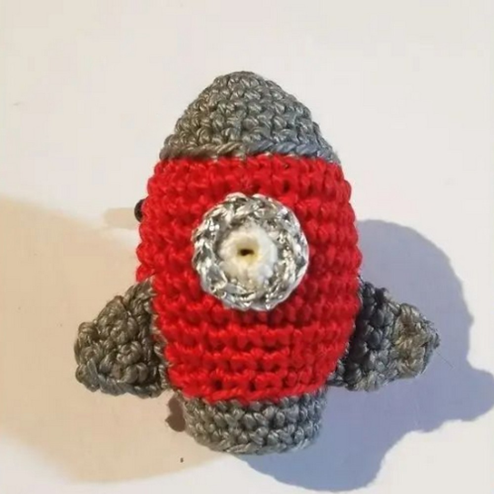Crochet Mini Rocket Pattern