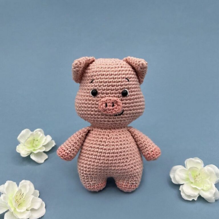 Simplest Crochet Pig Amigurumi Pattern Found Online