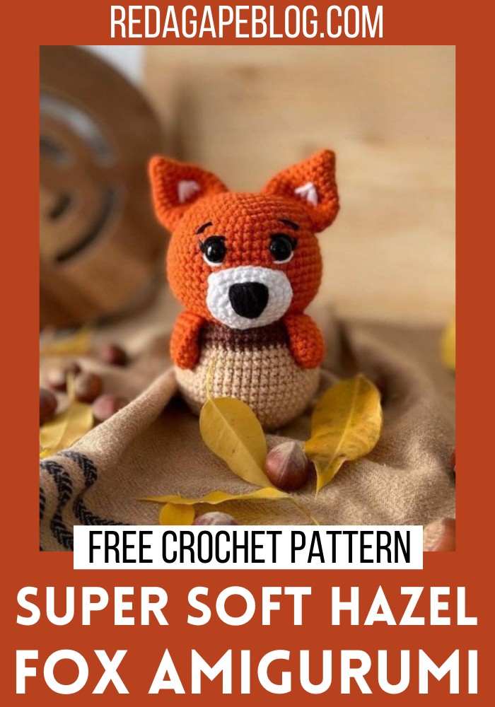 Super Soft Crochet Hazel Fox Amigurumi Pattern