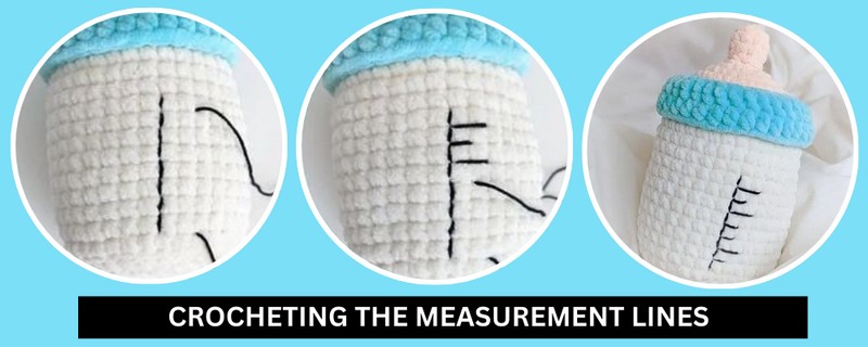CROCHETING THE MEASUREMENT LINES
