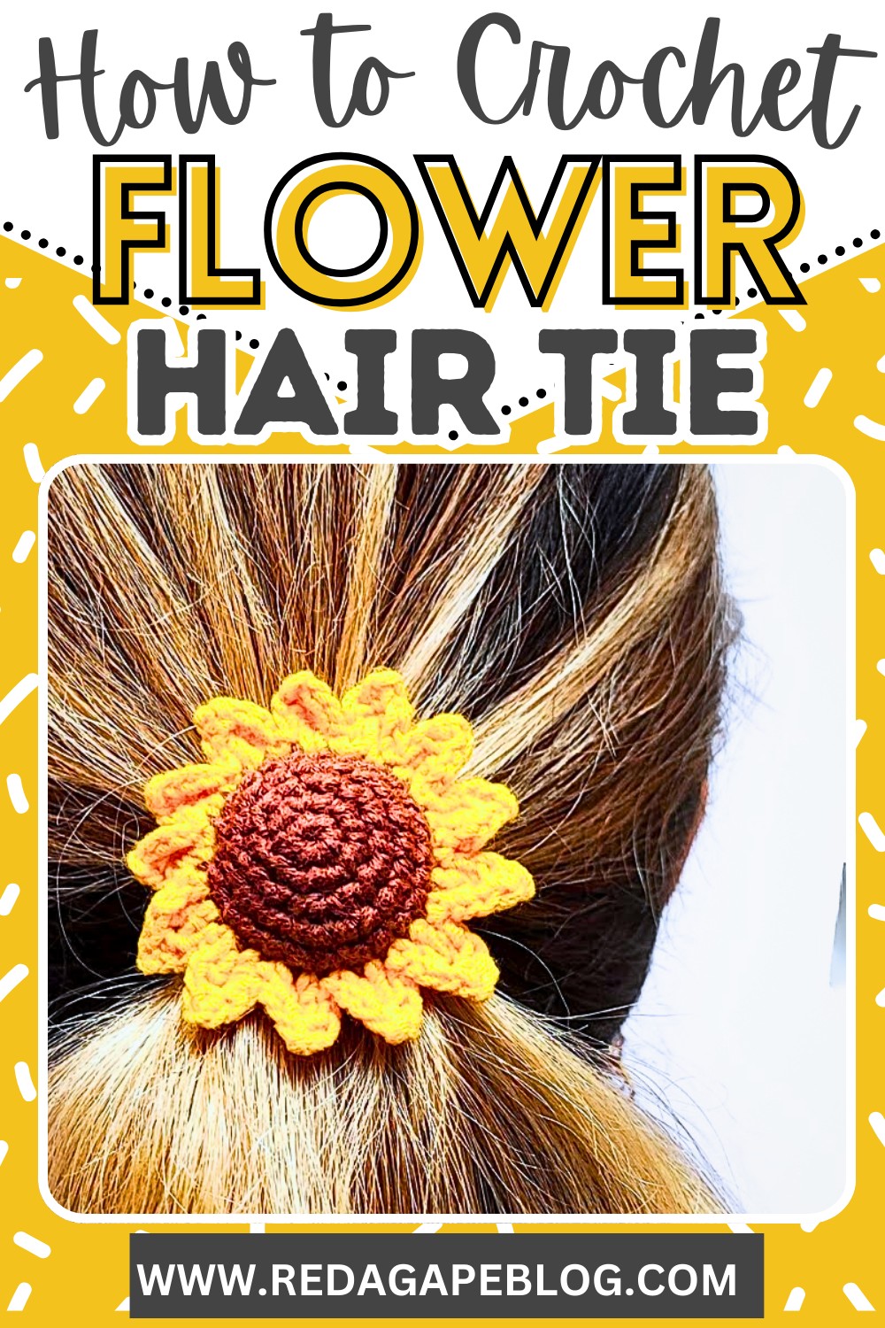 Flower Hair Tie