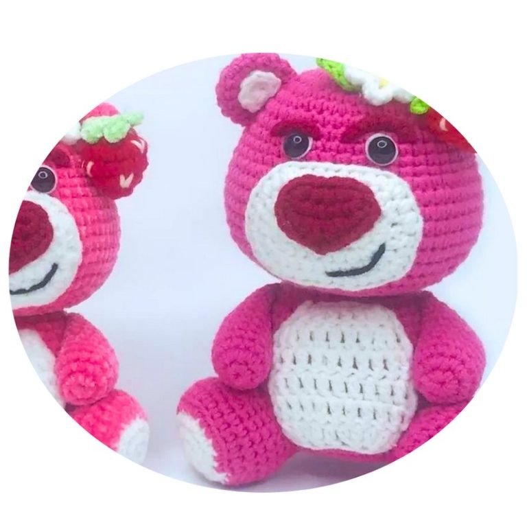 Free Crochet Lotso Bear Pattern For Toy Story Fans