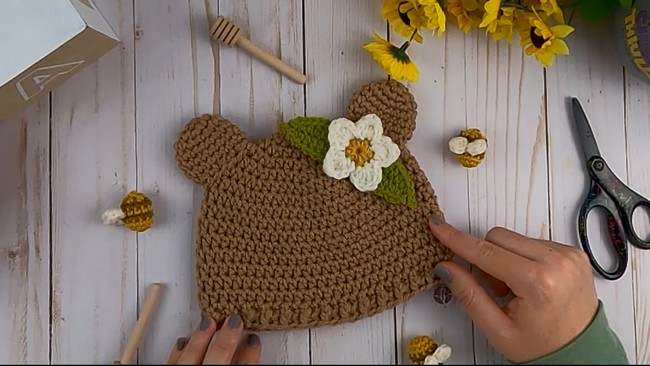 Teddy bear hat