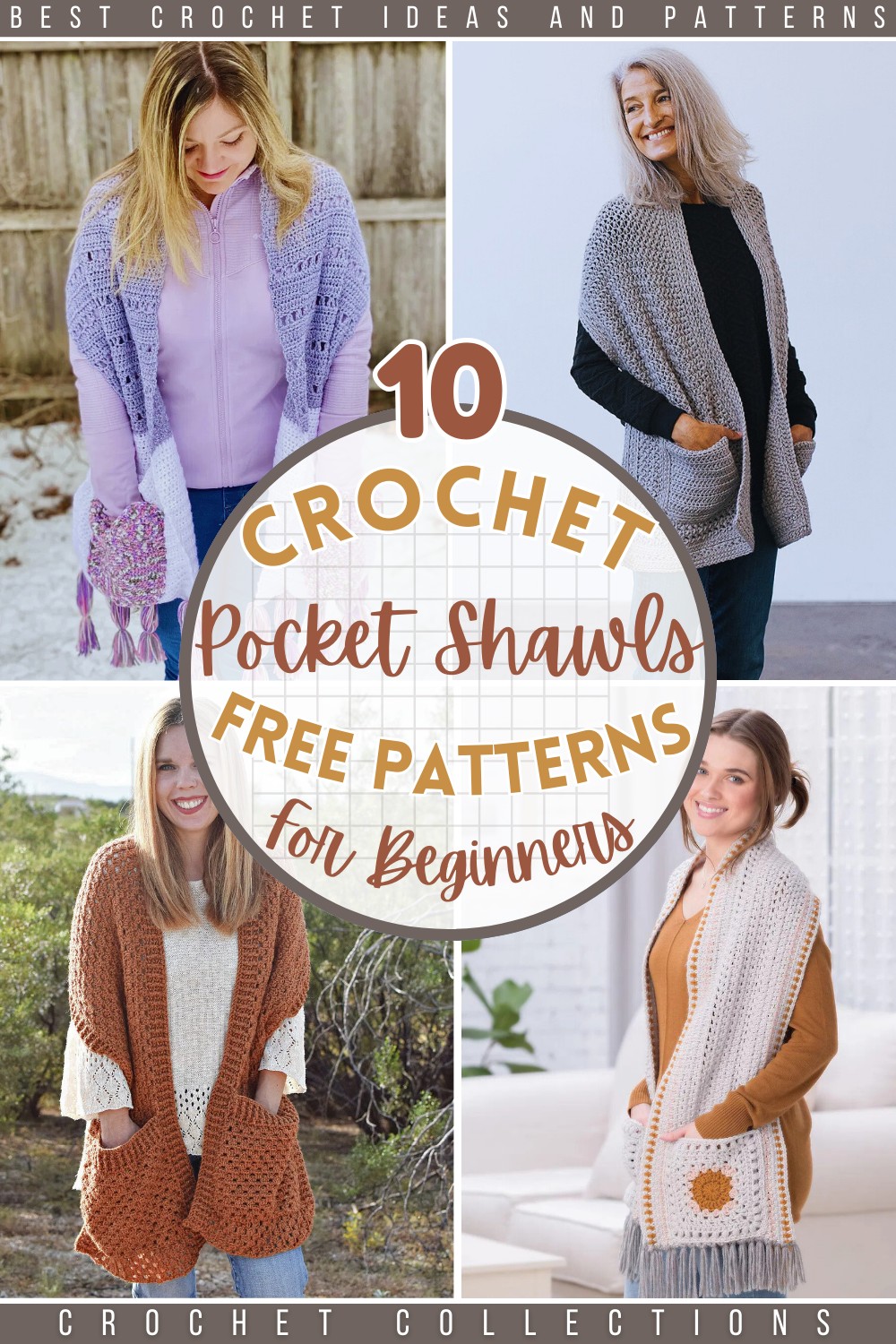 Beautiful Comfy Pocket Shawls