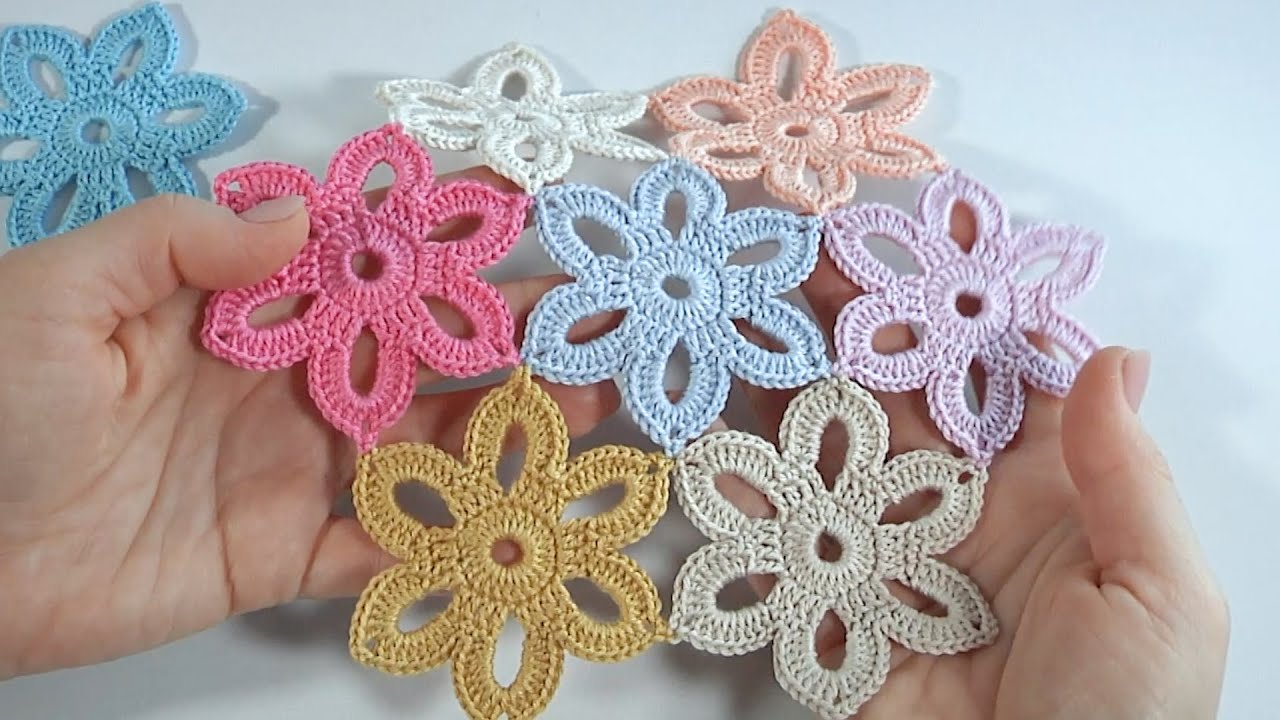 Crochet Flower Motif