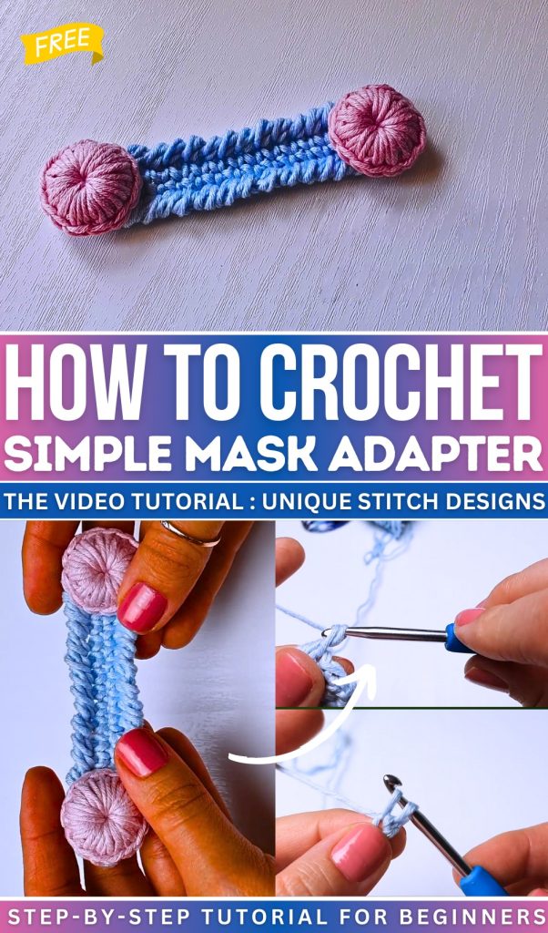 10 Free Crochet Mask Helper Patterns for All Skill Levels - Red Agape Blog